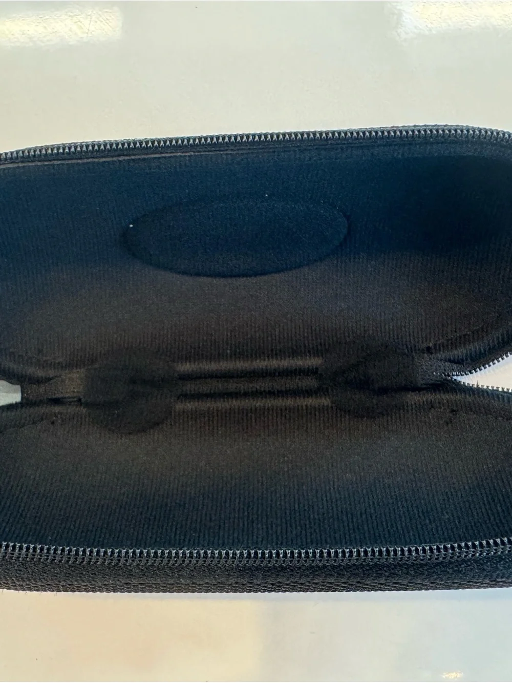 Oakley Kids Sunglasses Hard zipper Case with Neon Green Logo & Oakley pouch